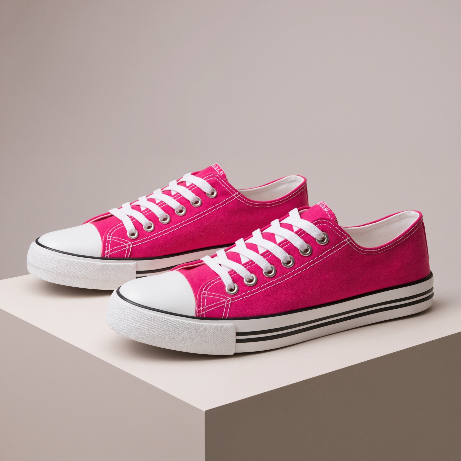 Classic Lace Up Canvas Sneakers