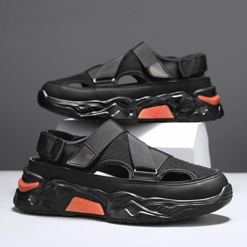 Printed Mesh Style SandalPrinted Mesh Style Sandal - Image 6