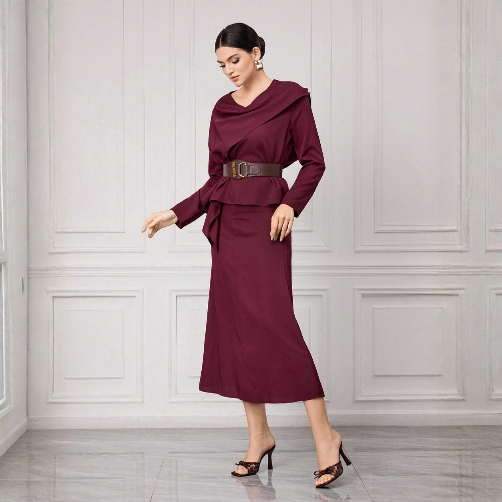 Stylish Lace Embroidery Mule Sandals With Bow Detail For Women in White - Heel Detail