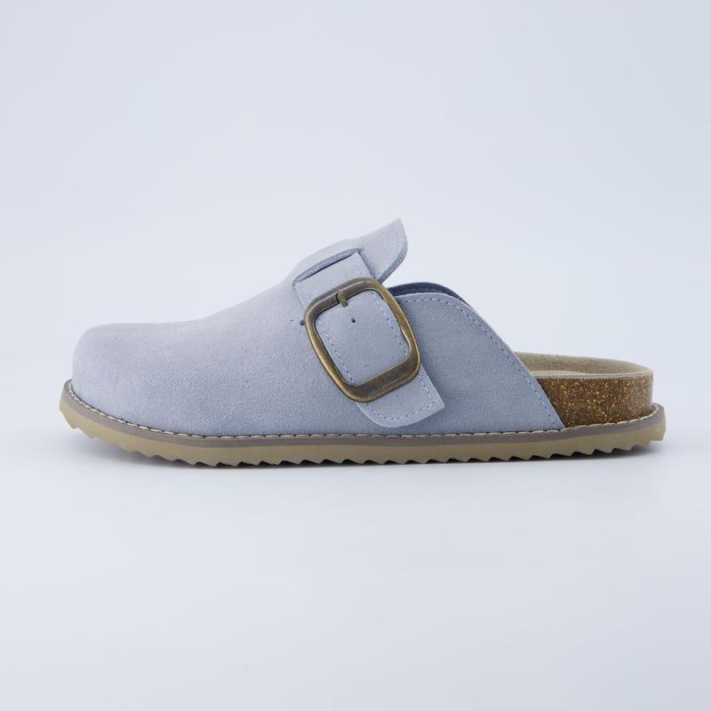 Blain Suede Slip On Clog