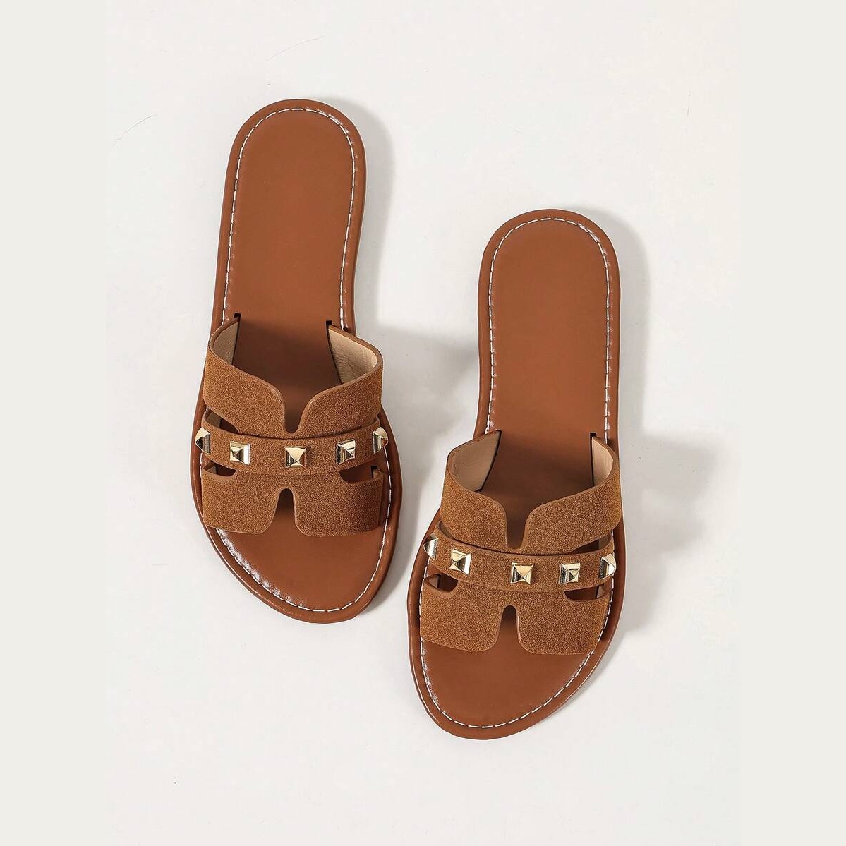Casual Korean Style Flat Slide Sandals for Women