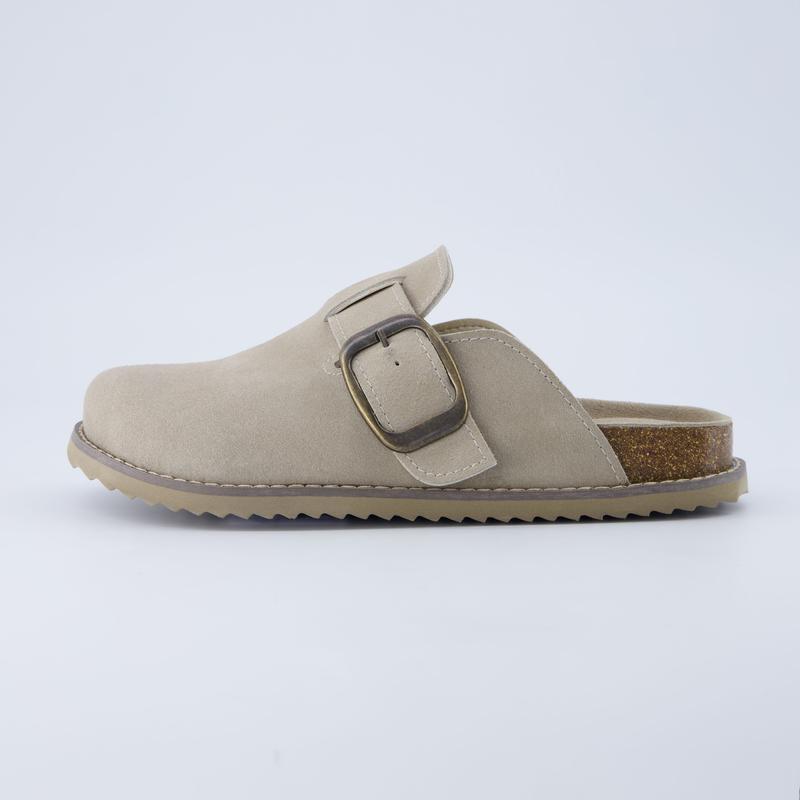 Blain Suede Slip On Clog