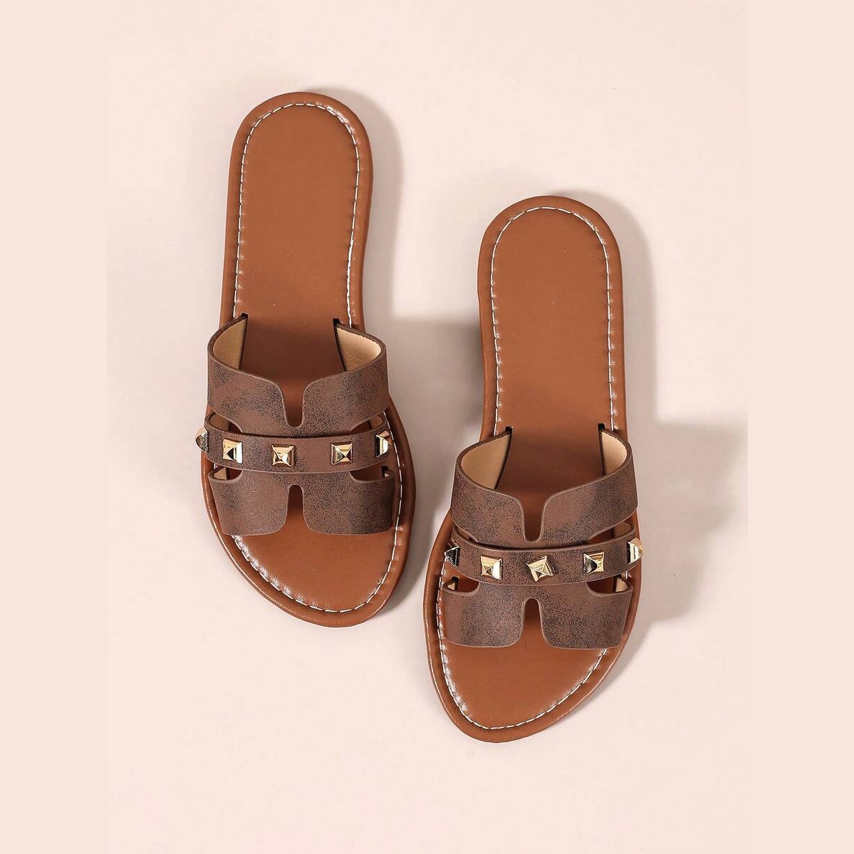 Casual Korean Style Flat Slide Sandals for Women