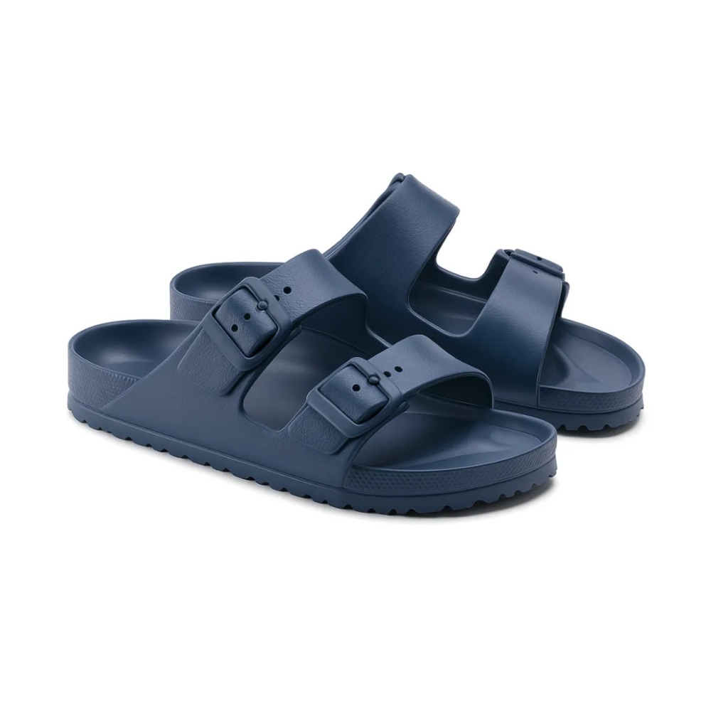 Waterproof EVA Sandals With Lightweight Slip On BlackWaterproof EVA Sandals With Lightweight Slip On Black - Image 5