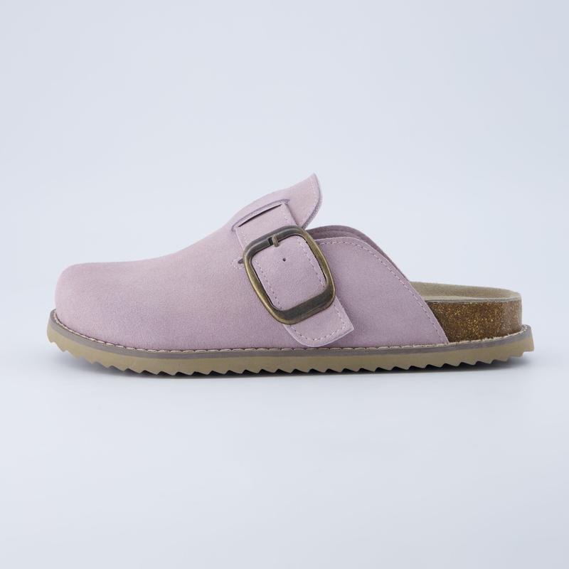 Blain Suede Slip On Clog