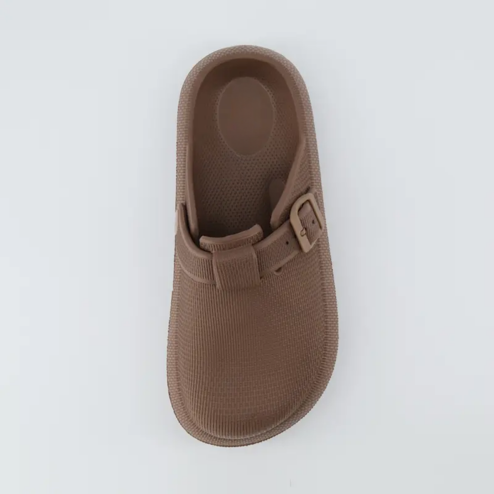 Women's Fable Cloud Clog - Soft and Squishy Waterproof Pillow Slide Slippers for WomenWaterproof Slip On Cloud Clogs With Adjustable Buckle For Women - Image 9