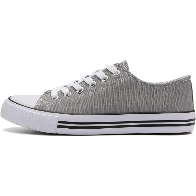 Solid Color Canvas Lace Up SneakersSolid Color Canvas Lace Up Sneakers - Image 53