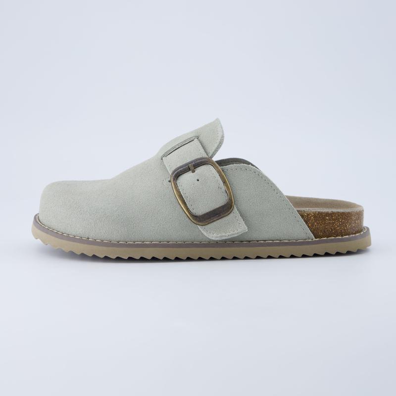 Blain Suede Slip On Clog