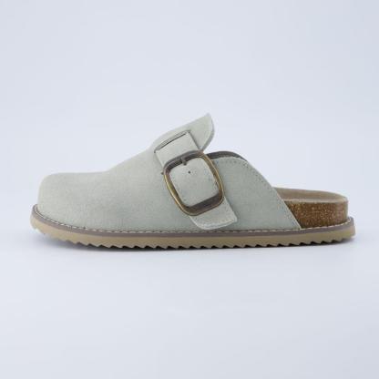 Blain Suede Slip On Clog