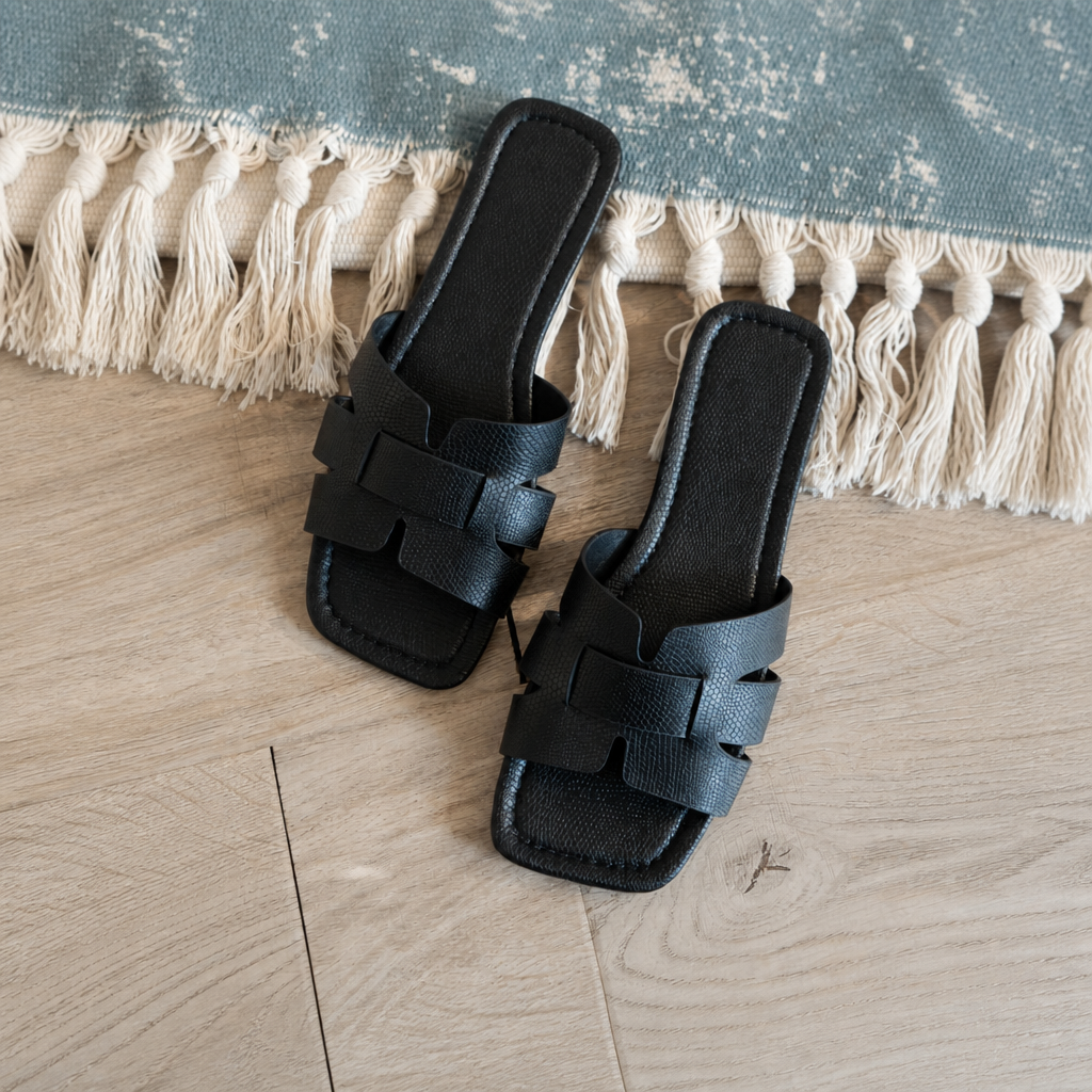 Casual Korean Style Flat Slide Sandals for Women