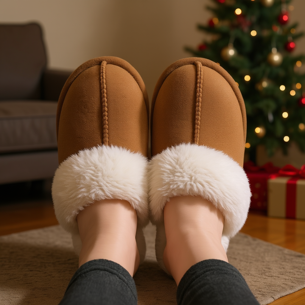 Women Memory Foam House Shoes SlippersWomen Memory Foam House Shoes Slippers - Image 4