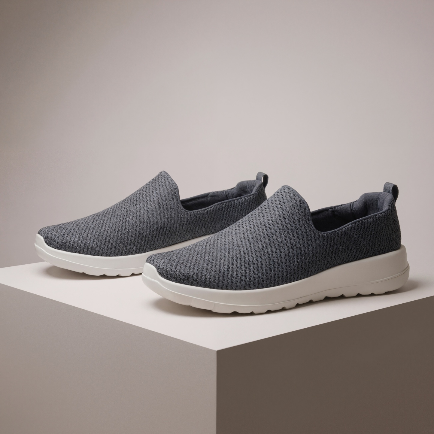 Airy Mesh Slip On Shoes