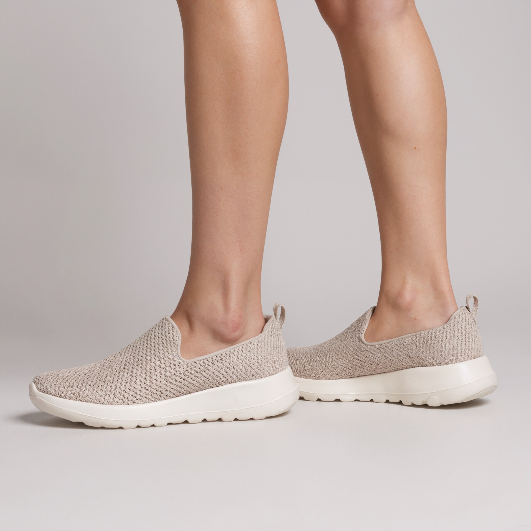 Airy Mesh Slip On Shoes