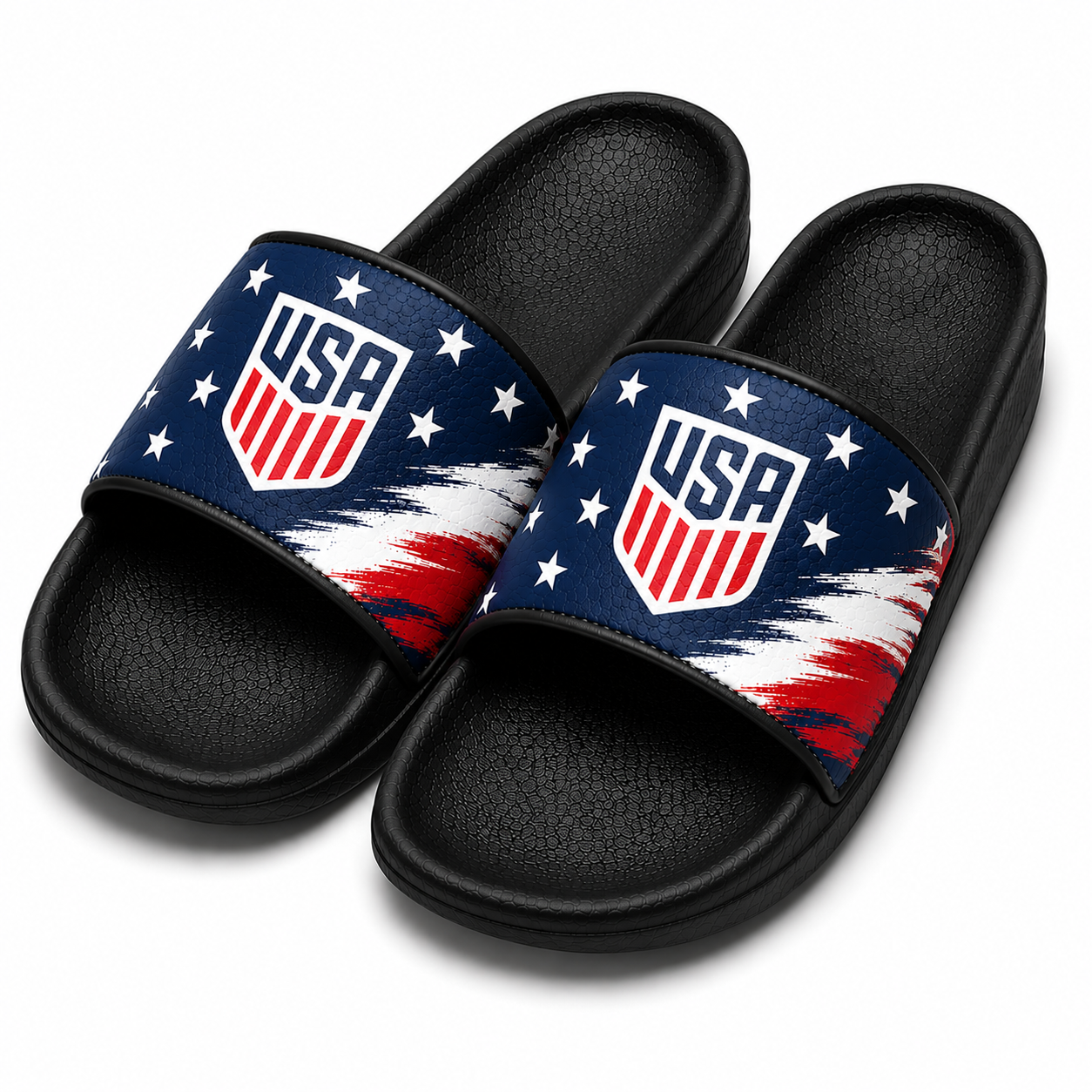 World Cup 2026 United States Football Fan Printed Slippers