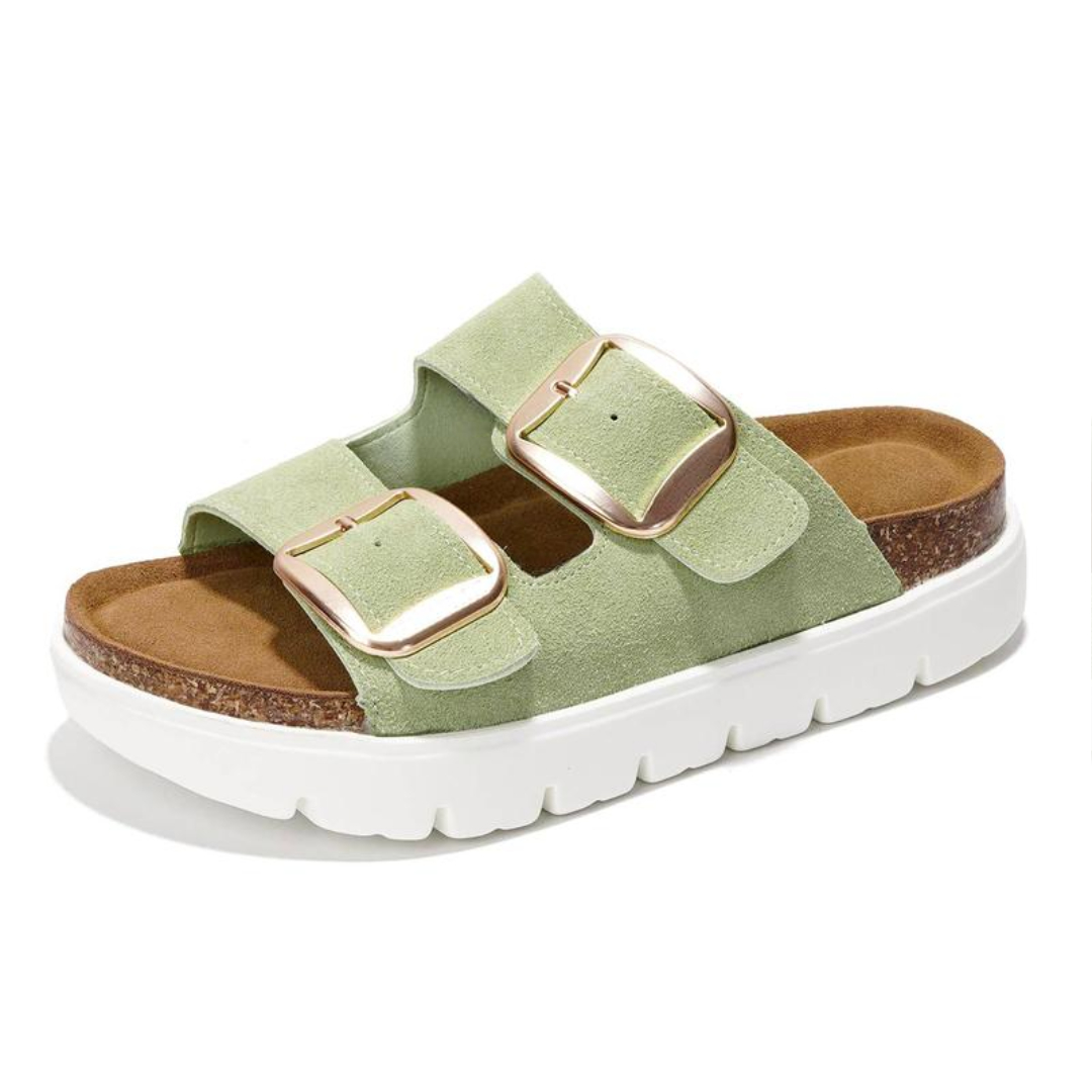Casual Platform Sandals With Buckle For WomenGreece Chunky Sandals With Buckle For Women - Image 12