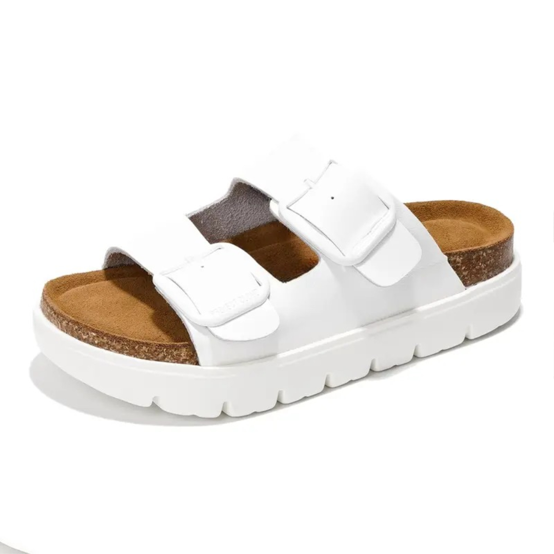 Casual Platform Sandals With Buckle For Women