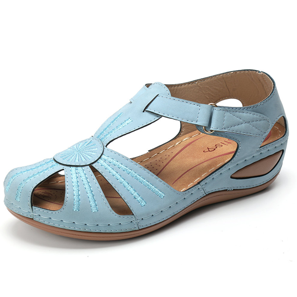 Comfy Casual Comfort Wedge SandalsComfy Casual Comfort Wedge Sandals - Image 6