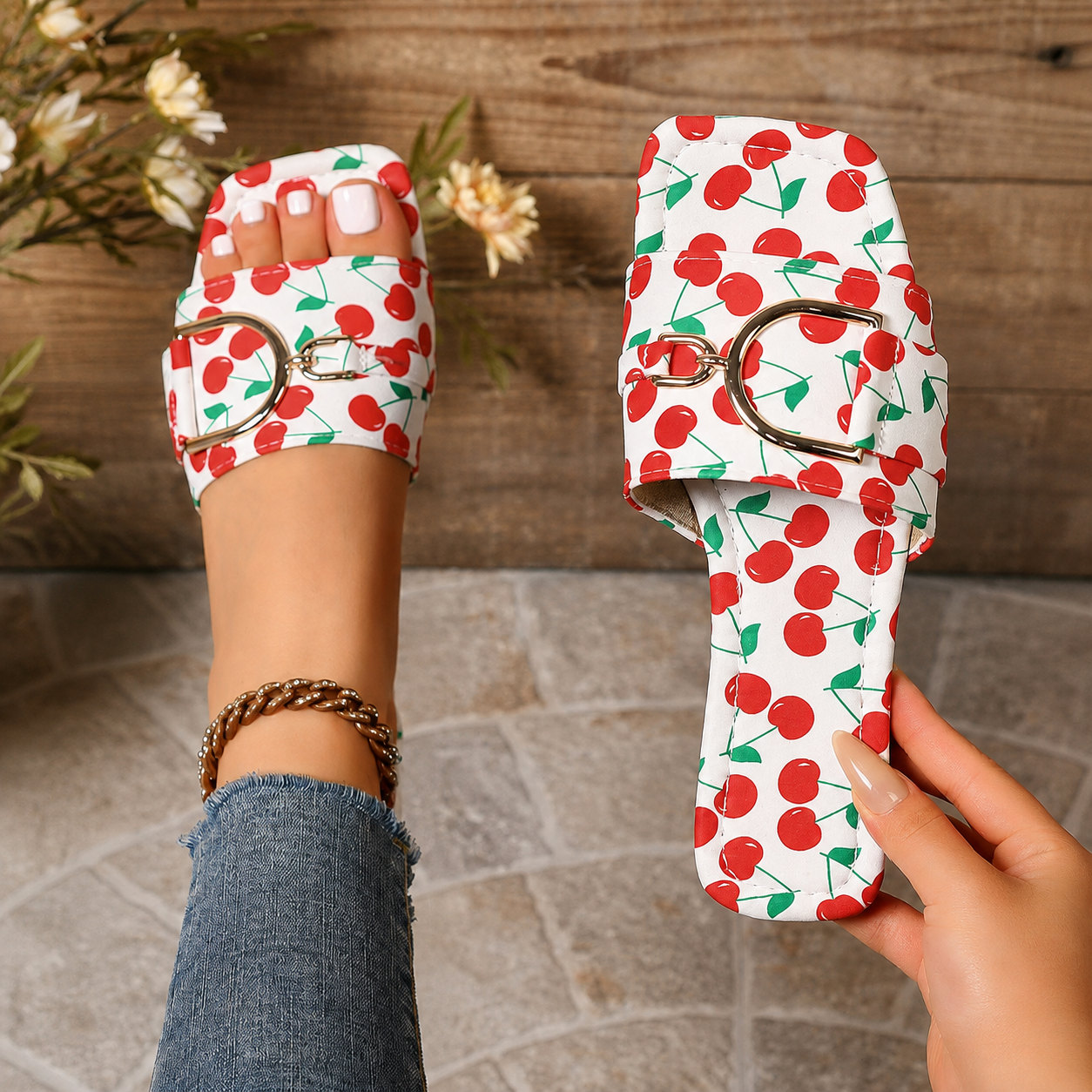 Casual Lightweight Open Toe Sandals for Women