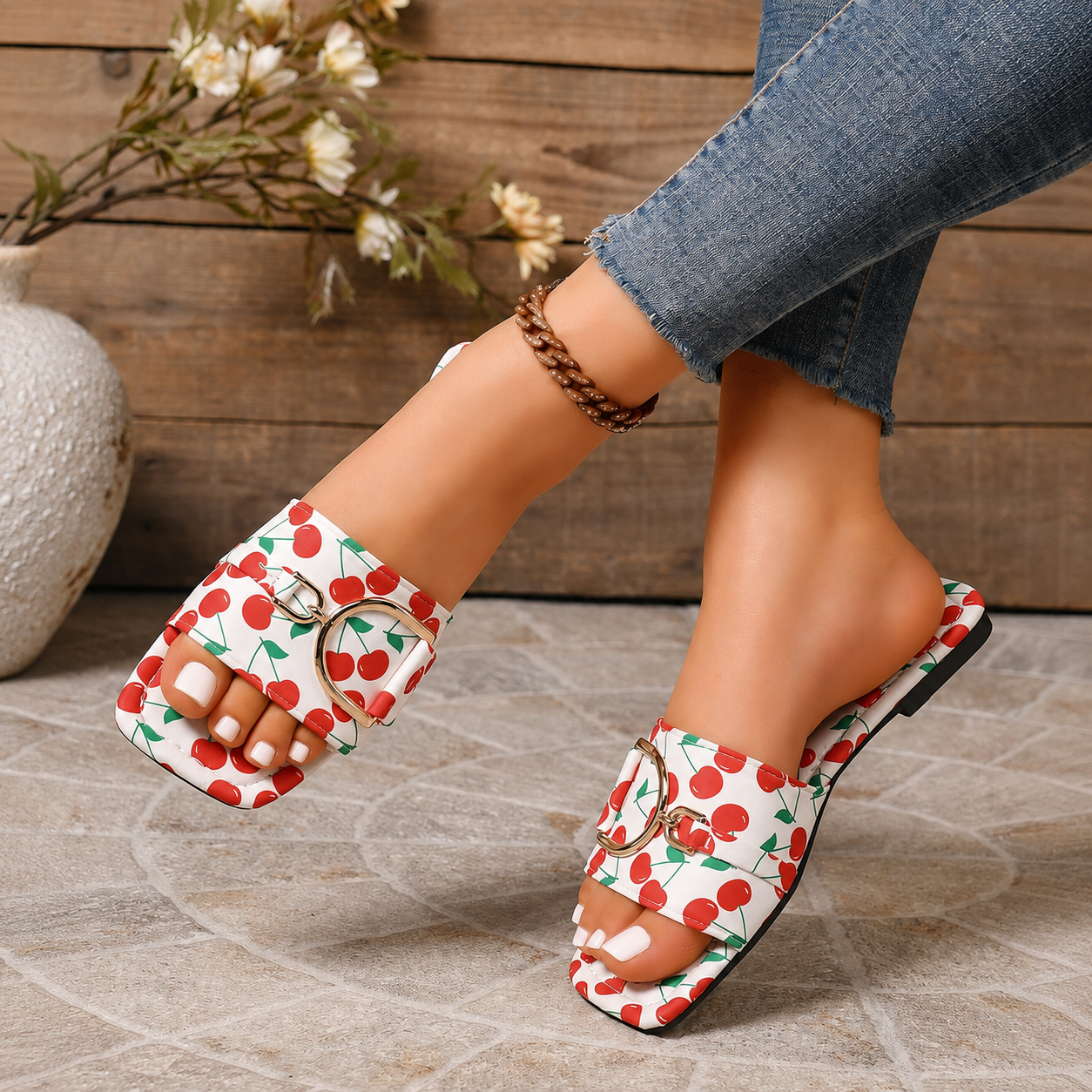 Casual Lightweight Open Toe Sandals for Women