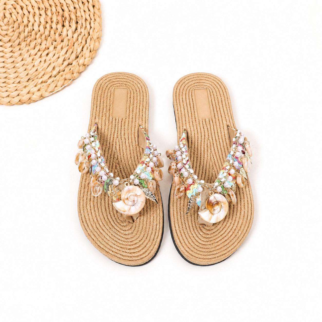 Bohemian Style Beachwear Slippers For Women