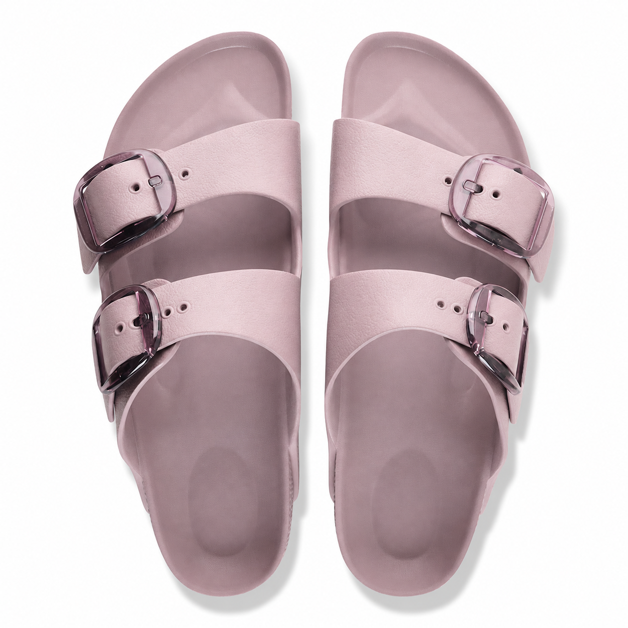 Unisex Classic Two Strap Slip On Sandals