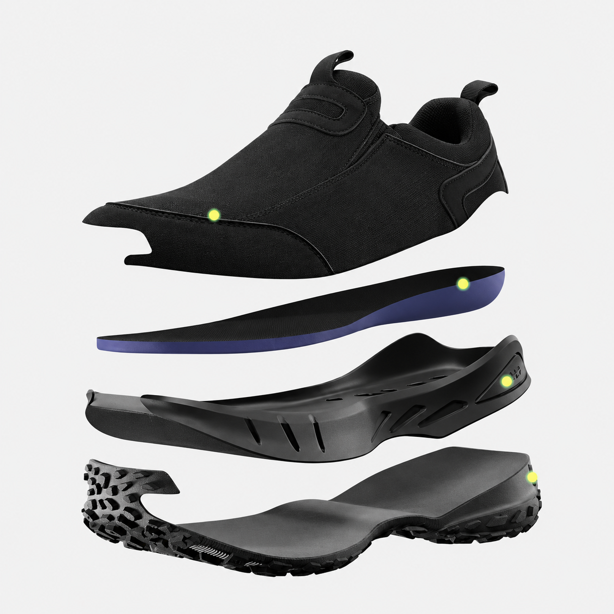 Casual Outdoor Non Slip Walking Shoes For Men