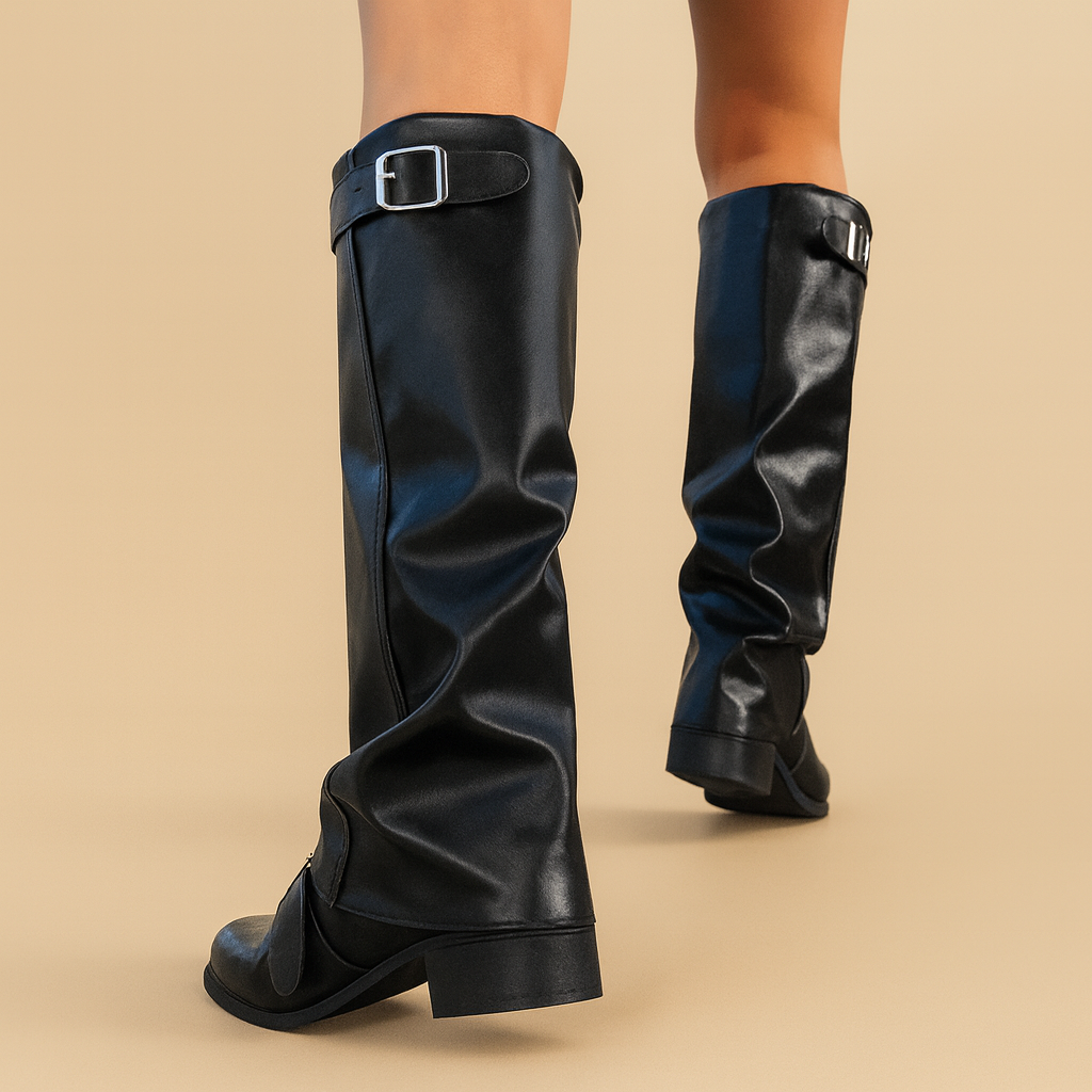 Fashion Leather Boots For WomenFashion Leather Boots For Women - Image 3
