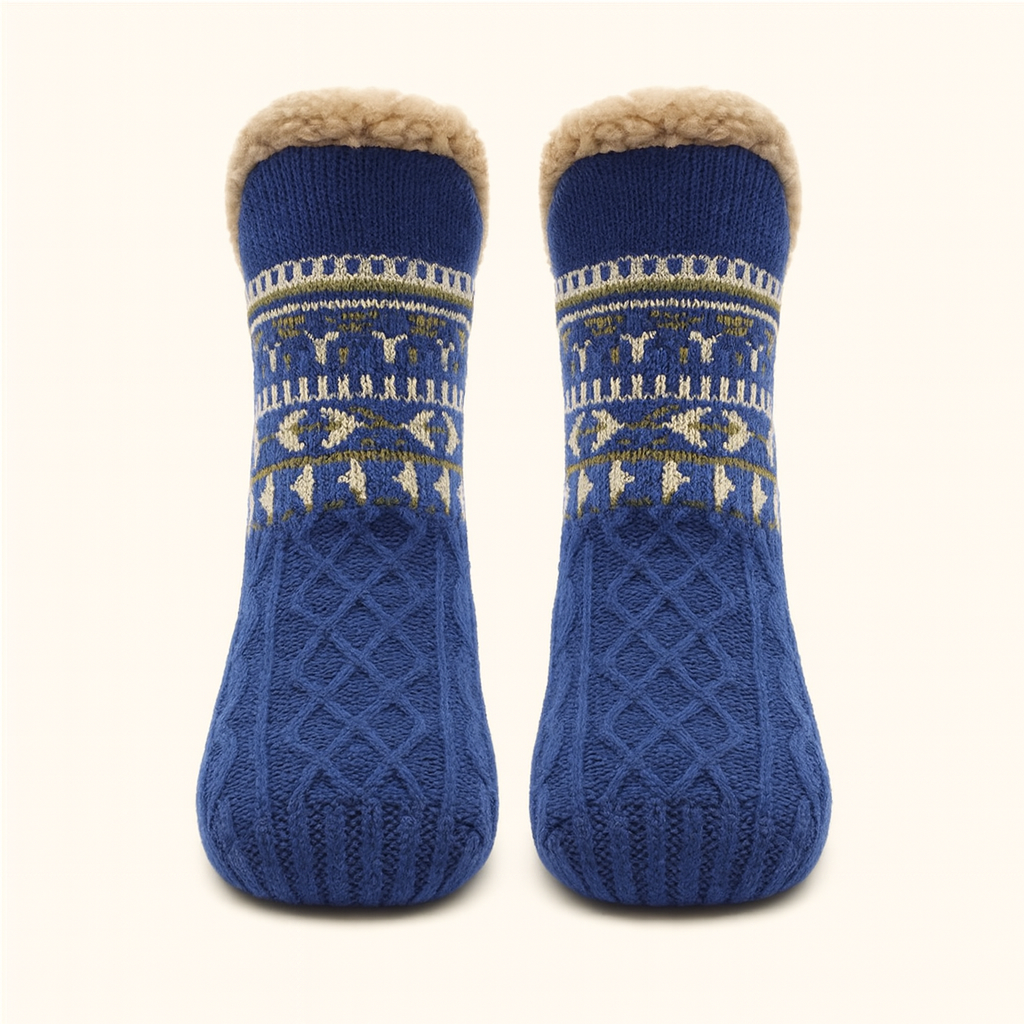 Warm Indoor Knitted Winter Socks