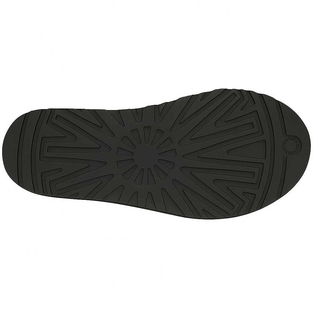 Mens Slip On Suede Lined Clog SlippersMens Slip On Lined Clog Slippers - Image 6