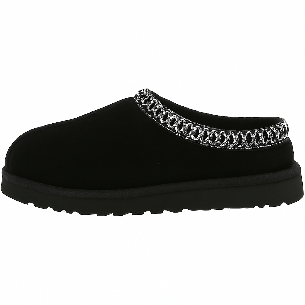 Mens Slip On Suede Lined Clog Slippers