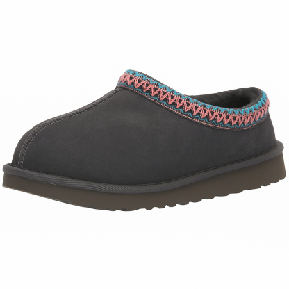 Mens Slip On Suede Lined Clog Slippers