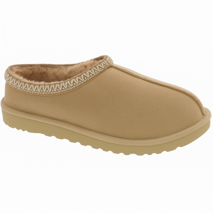 Mens Slip On Suede Lined Clog Slippers