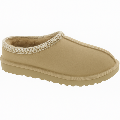 Mens Slip On Suede Lined Clog Slippers