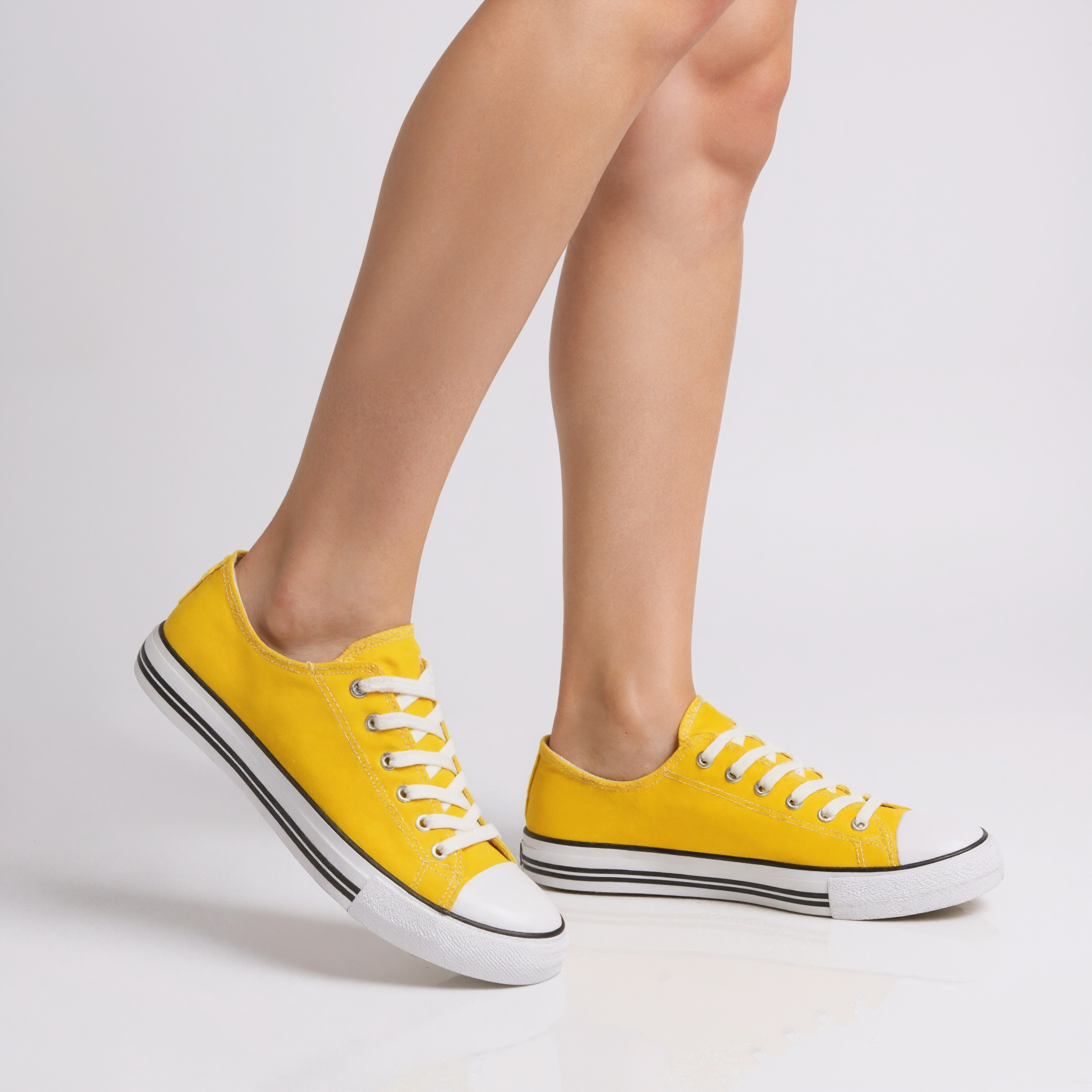 Classic Lace Up Canvas SneakersClassic Lace Up Canvas Sneakers - Image 12