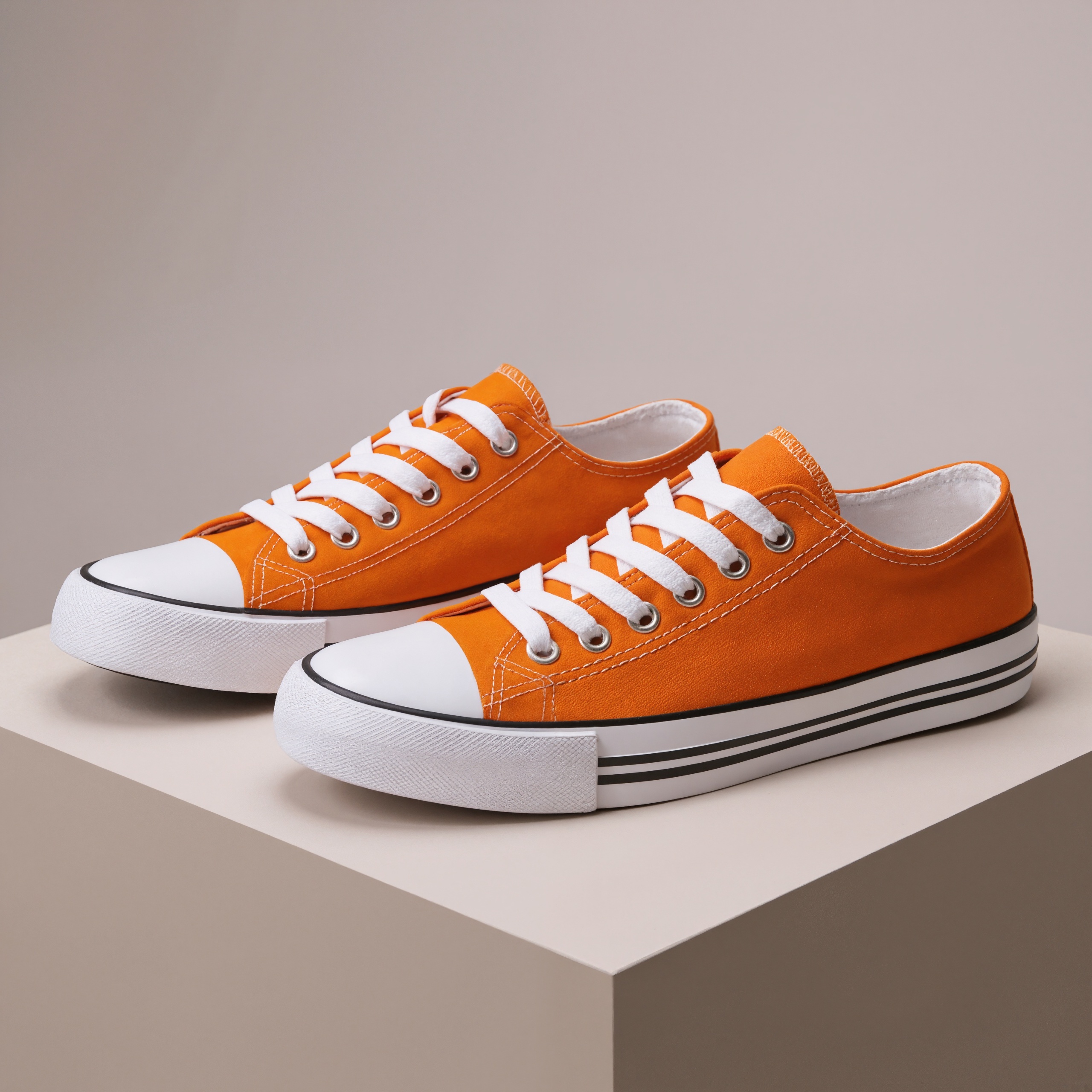 Classic Lace Up Canvas Sneakers