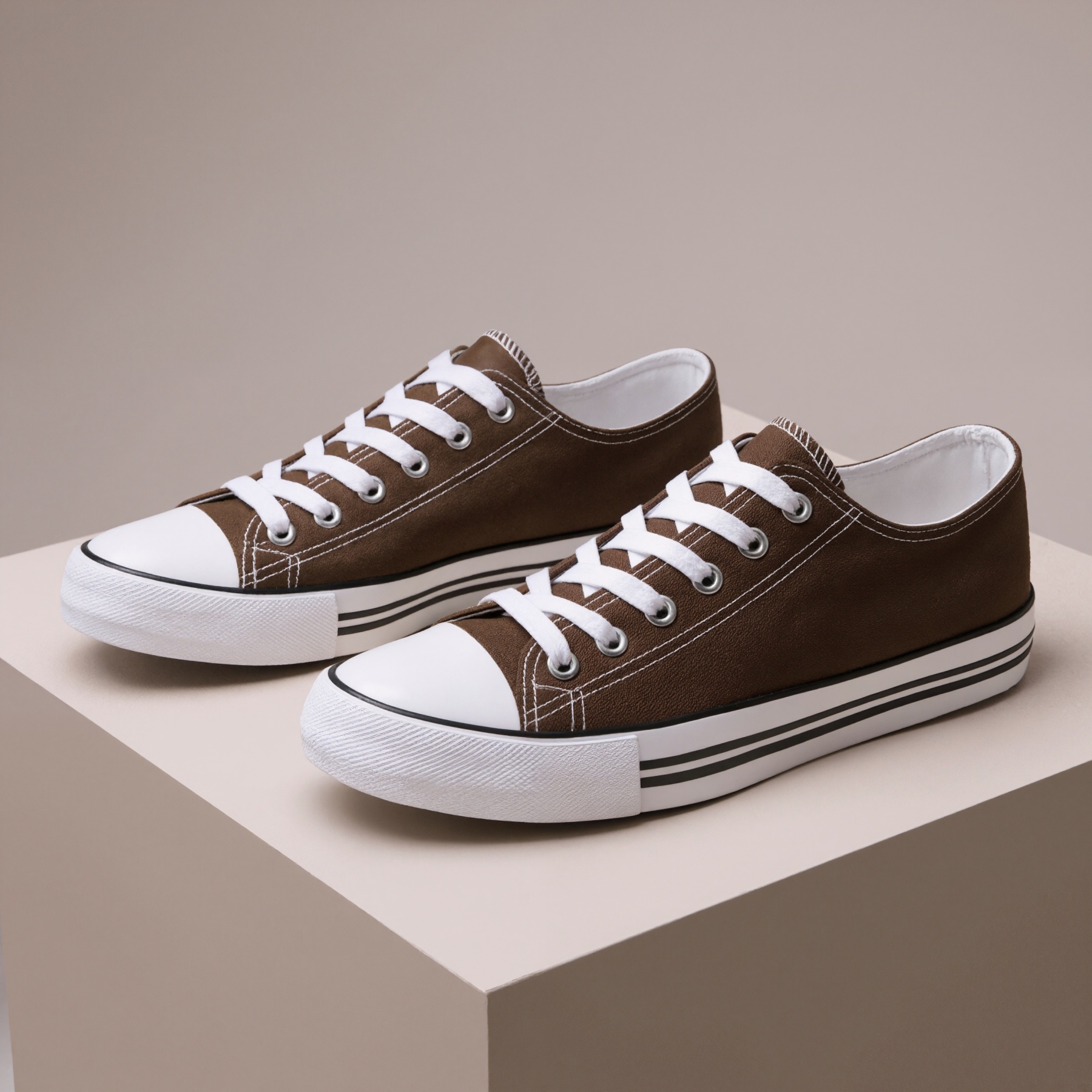 Classic Lace Up Canvas Sneakers