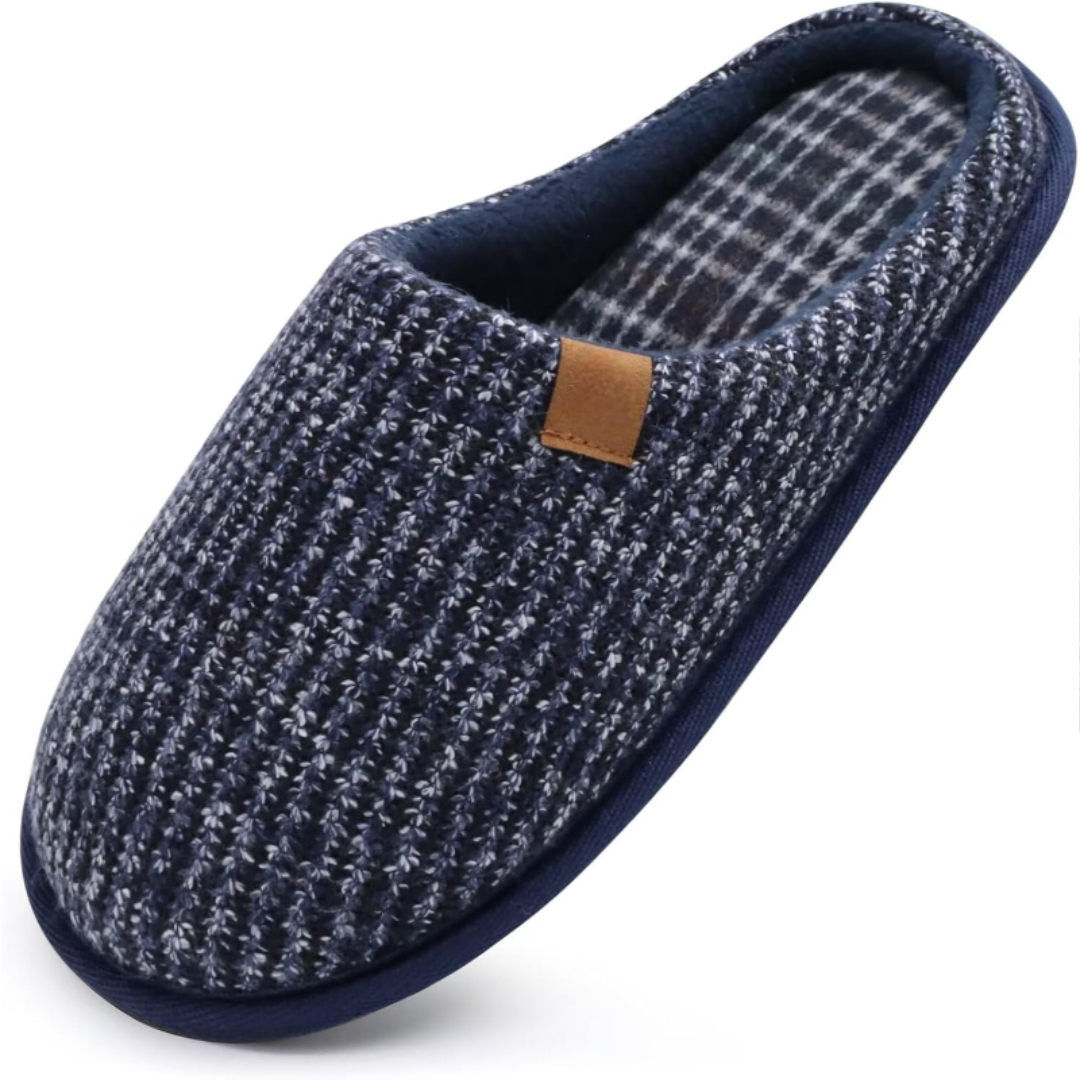 Cozy Memory Foam Scuff Slippers SlipCozy Memory Foam Scuff Slippers Slip - Image 4
