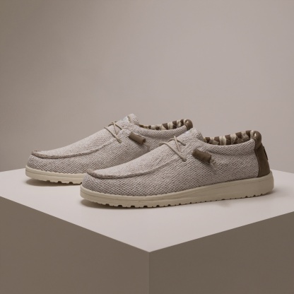 Easy Fit Slip On Shoes With Ultra Light Sole