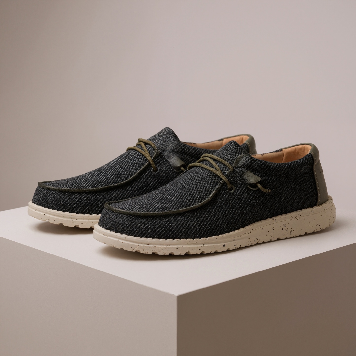 Easy Fit Slip On Shoes With Ultra Light Sole