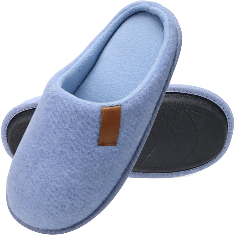 Felt Cozy Memory Scuff Slippers SlipFelt Cozy Memory Scuff Slippers Slip - Image 9