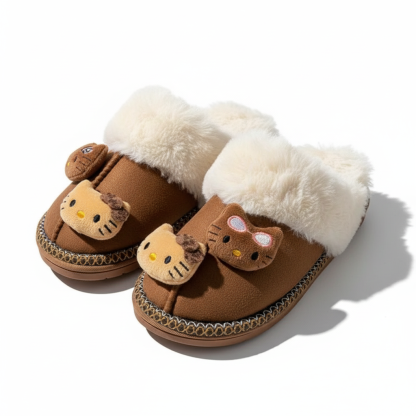 Kitty Cartoon Designed Slippers