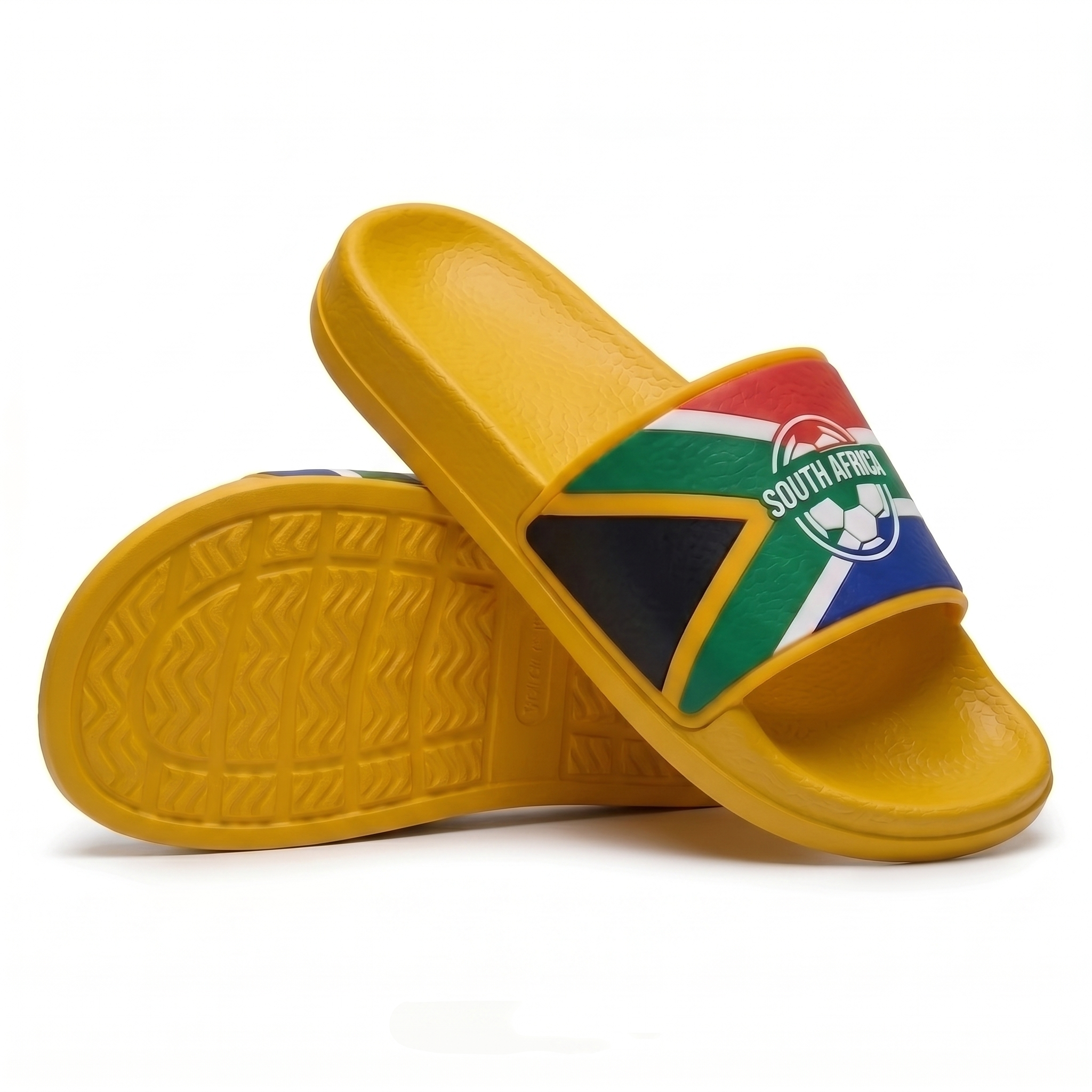 World Cup 2026 South Africa Football Fan Printed Slippers