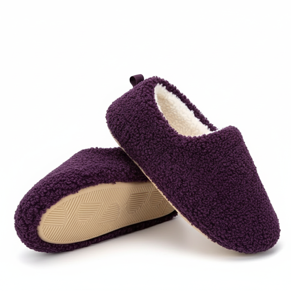 Cozy Polar Fleece Loafer Lightweight Foam Slippers