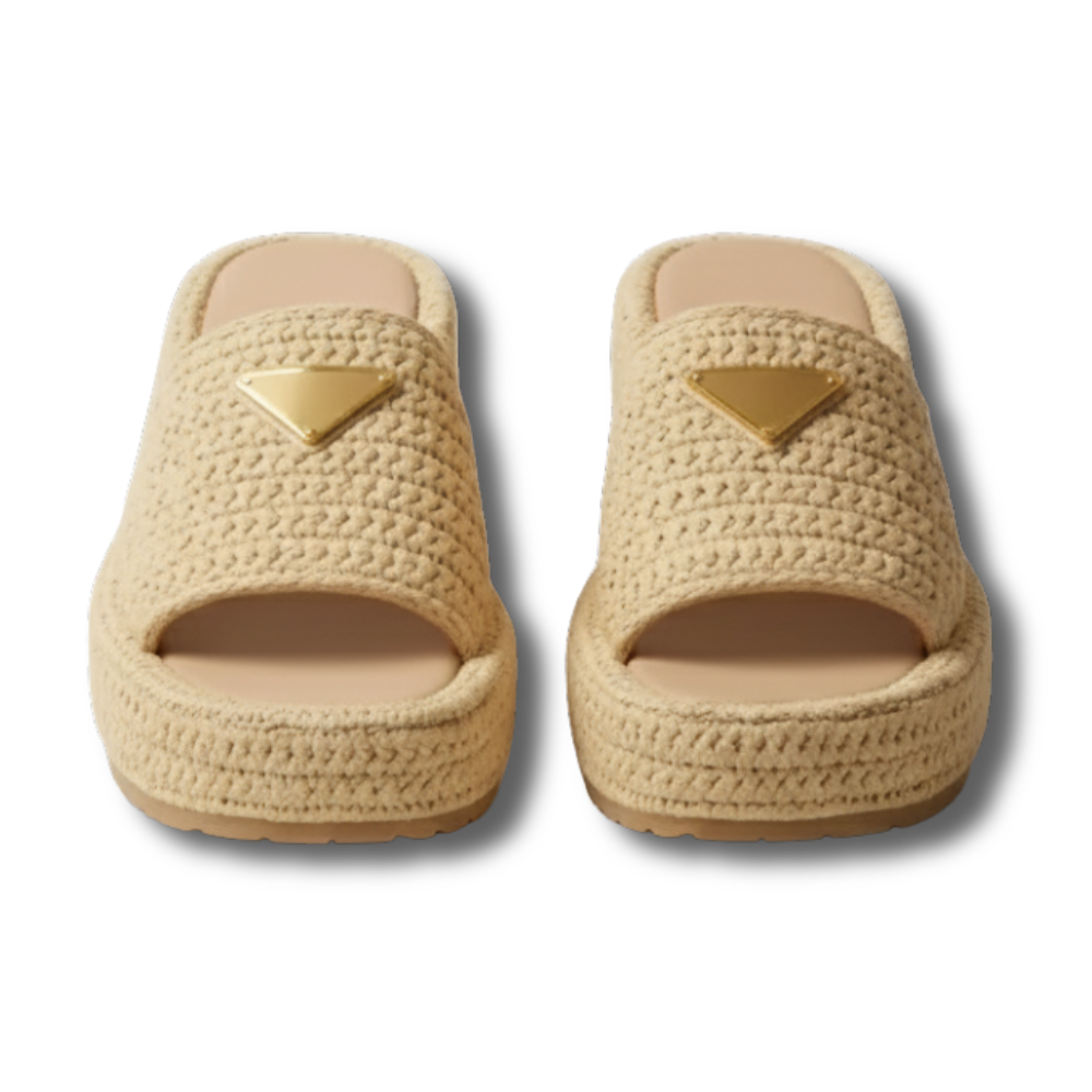 Elegant Handwoven Crochet Sandals