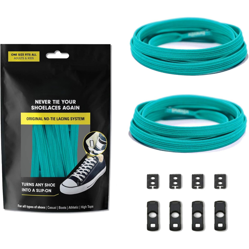 No Tie Elastic Shoelaces With Hidden Lace Locks