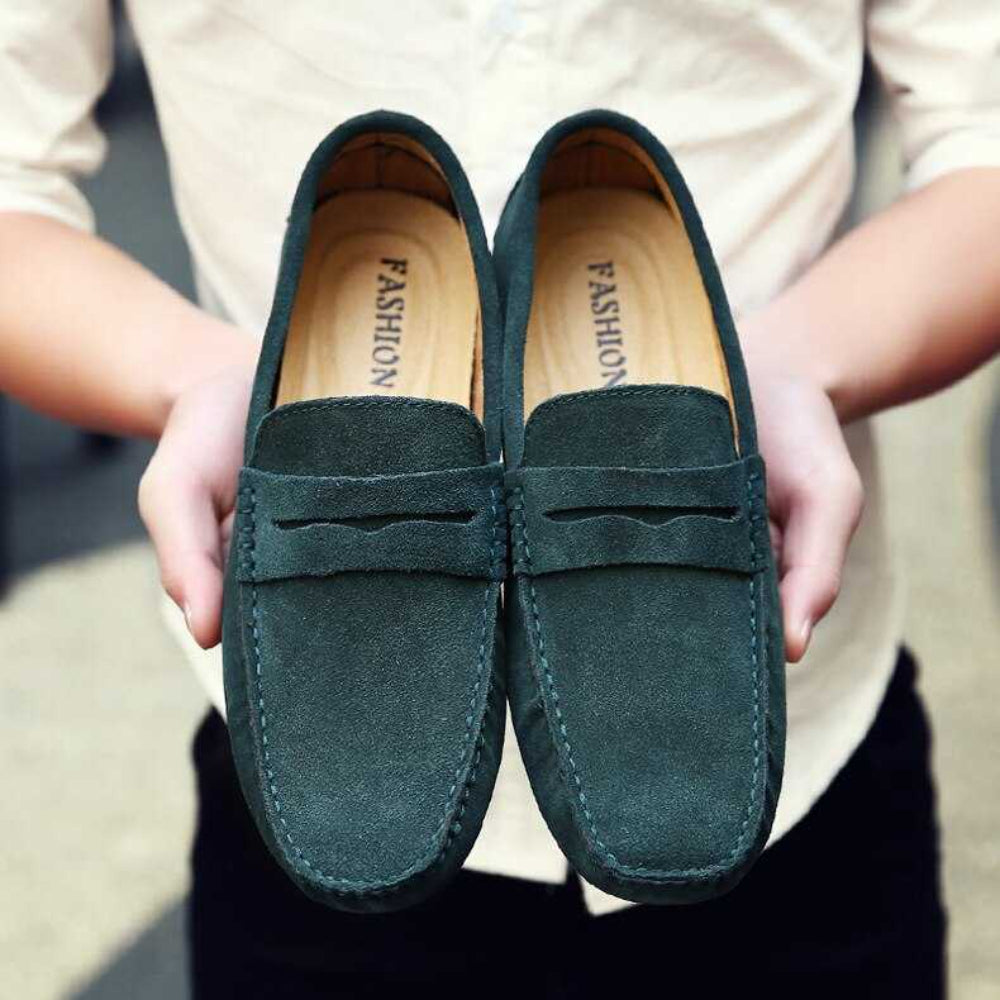 Men's Old Money Sleek Slip On Penny LoafersMen's Old Money Sleek Slip On Penny Loafers - Image 8