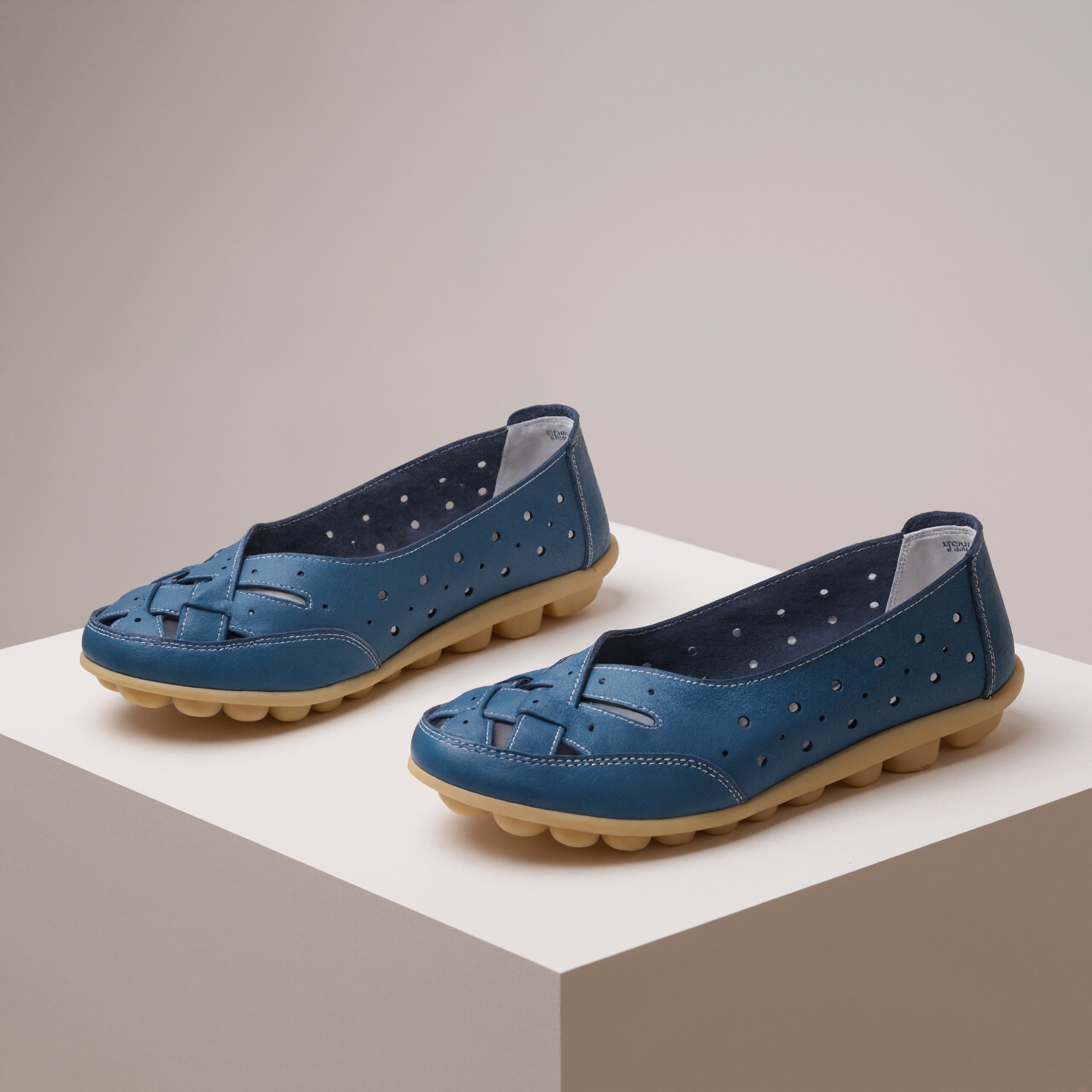 Slip On Comfort Moccasin ShoesSlip On Comfort Moccasin Shoes - Image 5