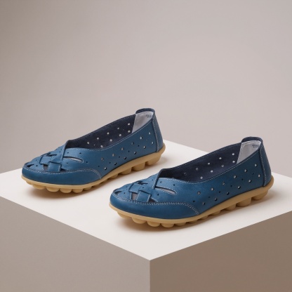 Slip On Comfort Moccasin Shoes