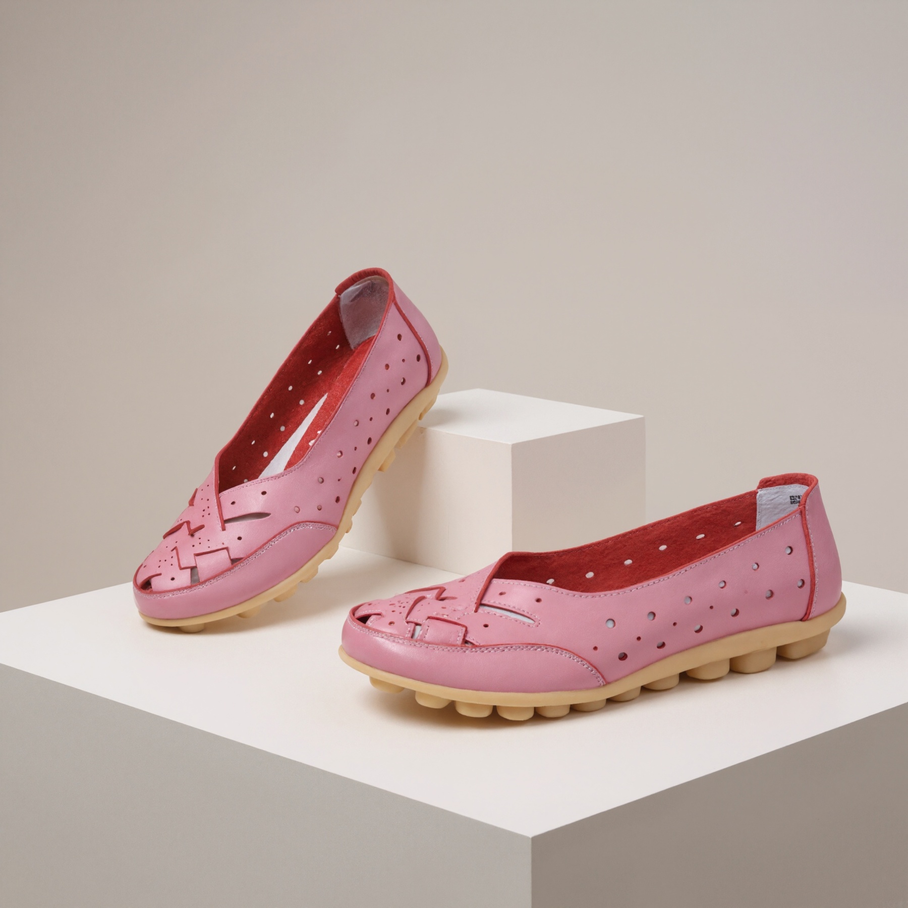 Slip On Comfort Moccasin Shoes