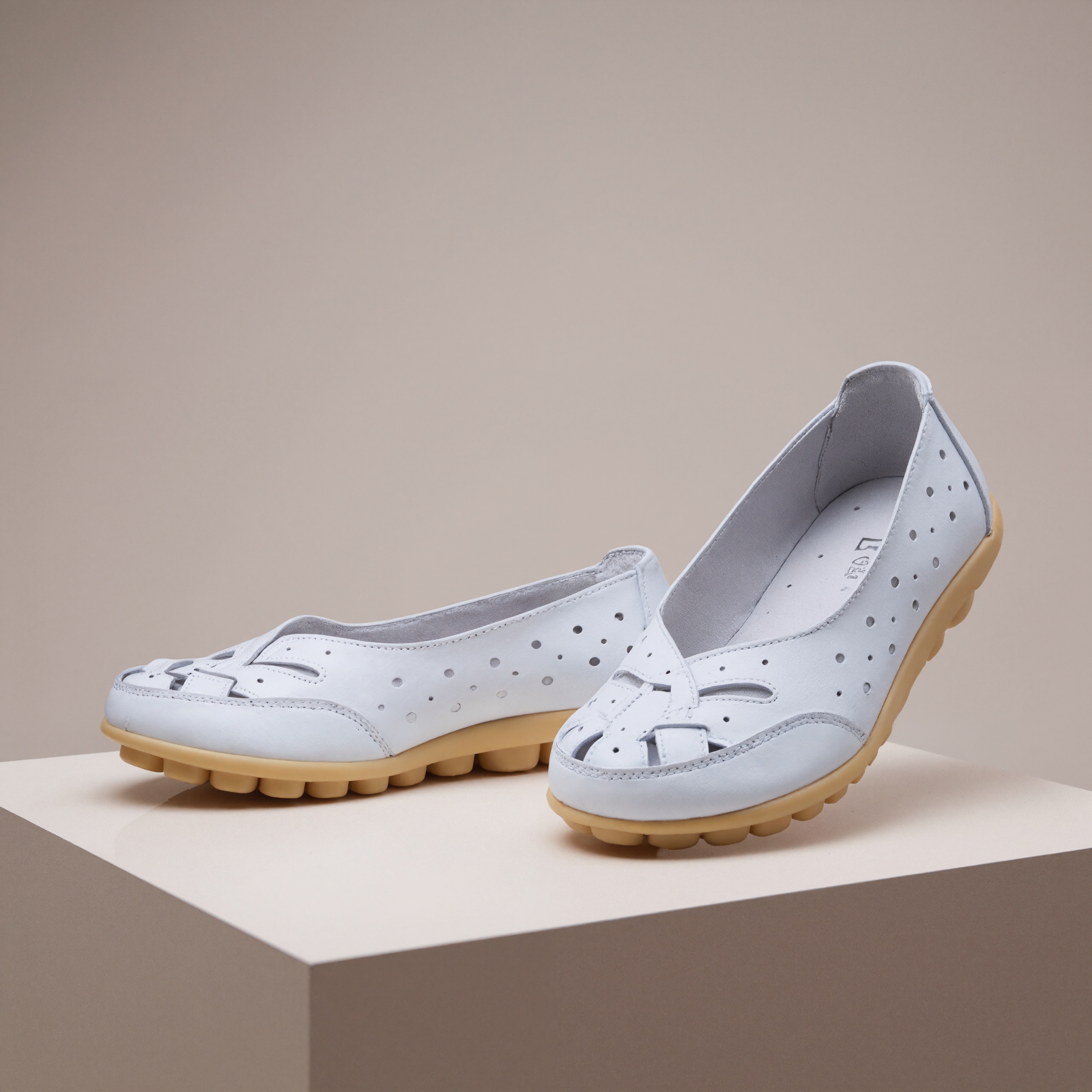 Slip On Comfort Moccasin ShoesSlip On Comfort Moccasin Shoes - Image 7